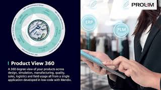 Product View 360 developed in low-code with Mendix - PROLIM