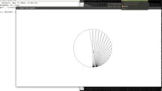 Drawing a circle with Python and Turtle