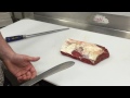 how to slice meat professionally