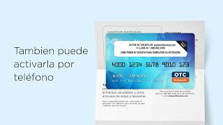 Cómo activar su tarjeta OTC