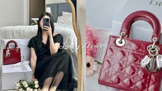 My cherry red lady Dior review🍒❤️ *size guide, matching looks*