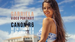 Gabriela video portrait | Canon R6 | RF 24-70mm f2.8 | RF 70-200mm f2.8