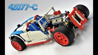 2018 Custom Lego Technic 42077 Hot Rod  C Model