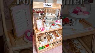DIY Bakery for my Daughter 🤍 #DIY #Momlife #diytoys #crafts #viral #fyp #diycraf
