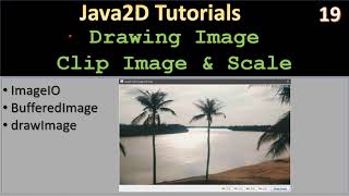 ImageDraw | Scale and Clip Image | Java2D Tutorial #19