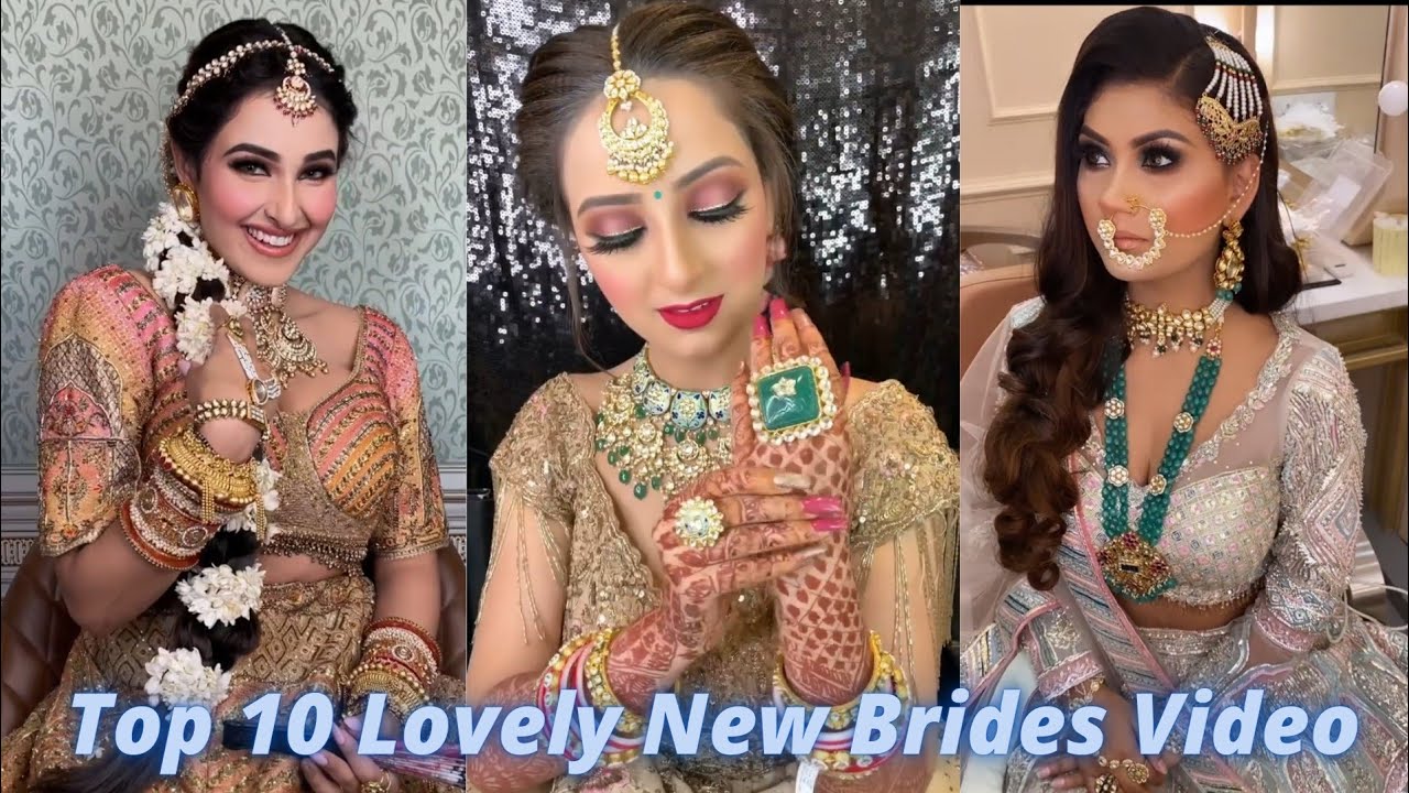 💕Top 10 Lovely Newest 💞Bridals 💝Video On 2021 ! Bridals Full He💖 ...