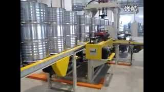 Steel barrel production line, 55 gallon steel drum production line