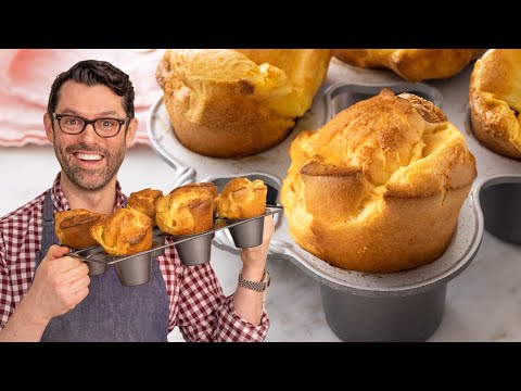 Recipe for easy and delicious crispy popovers