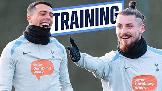 Sonny, Radu and the rest of the internationals are back! | Inside Tottenham Hotspur training