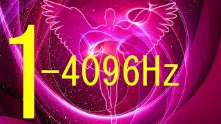 1-4096Hz 本物の奇跡が起きるミラクルサウンド エンジェルトーン 幸せをあなたに ソルフェジオ周波数 全部入り　All 9 Solfeggio Frequencies ＋1