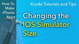 Xcode Tips - Changing the iOS Simulator Scale