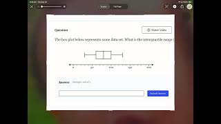 Creating Box Plot using Delta Math
