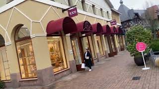 Wertheim Village | Designer Outlet Shopping |  Germany | März 2024 | 4K