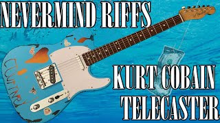 Nirvana Nevermind Riffs on a Fender Kurt Cobain Telecaster | Khristore \