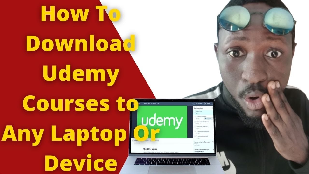 How To Download Udemy Courses To Any Laptop Or Device 2022 - YouTube