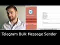 Telegram Sender  2024 | Telegram Bulk Message sender