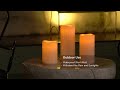 Homemory Large Outdoor Candles | Flameless Candles with Remote | Decorative Candles