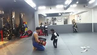 목동 타운짐 만3세 주짓수 수련생 - 3 yrs old jiu jitsu kid