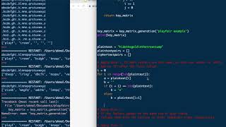 09 Playfair Cipher: Encryption with Rule #1 in Python