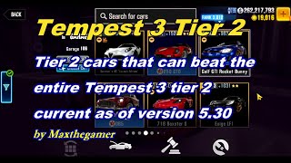 CSR 2 | CSR Racing 2, Tempest 3 tier 2 Cars, All Cars Review