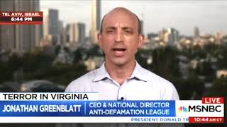 ADL CEO Jonathan Greenblatt on MSNBC - 8/15/17