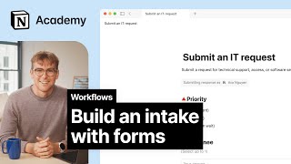 Build an intake with forms