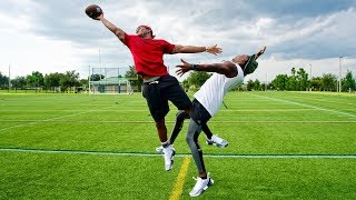 EXPOSED! I DON’T OWN MY ANKLES ANY MORE.. (DB vs. WR 1ON1)