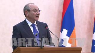 Պարգեւատրման հանդիսավոր արարողություն Արցախի Հանրապետության Նախագահի նստավայրում