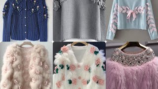 trending winter sweaters designs for girls and women #winterjackets #jackets