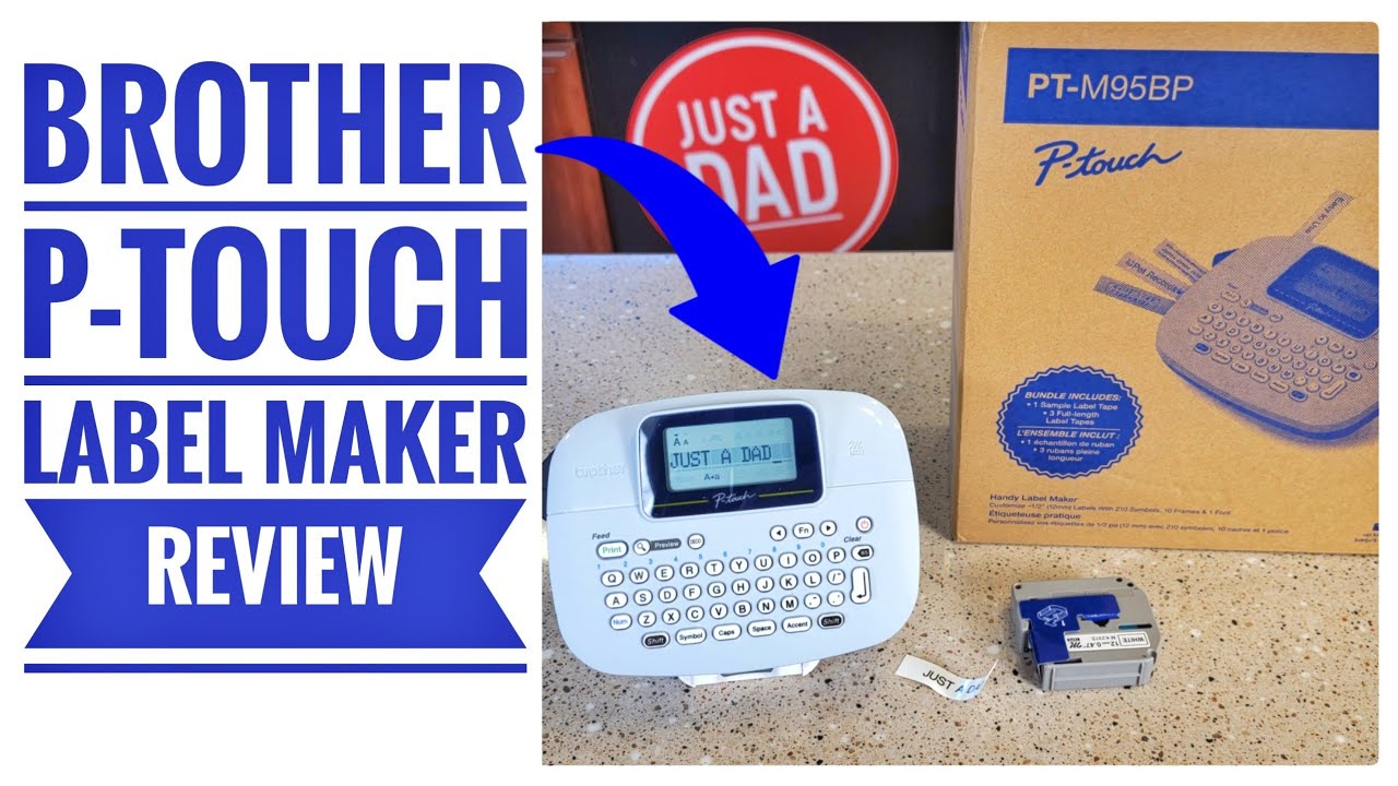 Brother PT-M95 P-Touch Label Maker Review - YouTube