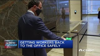 How offices could use tech to get workers back in the building safely