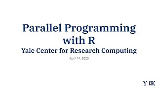 Parallel Programming with R