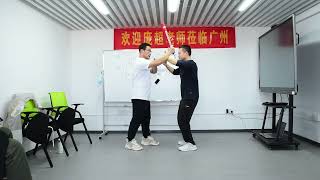 Mr. Pang in Guangzhou Xingyi Tai Chi fight training (12)
