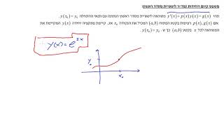 משוואות דיפרנציאליות רגילות - משפט קיום ויחידות למדר מסדר ראשון