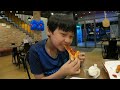 vlog 1474. go to aet pizza with long hour.