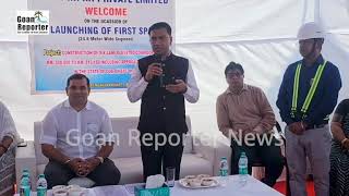 Goan Reporter: Launching of First Span of construction of six lane Elevated Corridor in Porvorim