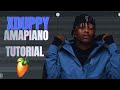 How To Make Amapiano Like Xduppy From Scratch | FL Studio Mobile 