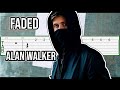 Alan Walker - Faded Guitar Tab Tutorial
