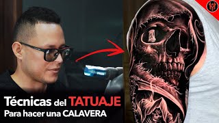 Técnicas del tatuaje para hacer una calavera realista