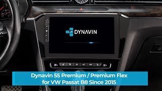 VW Passat B8 Dynavin Android Radio Navi Einbau D9-55 Premium / Premium Flex