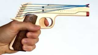 1911 Rubber Band Gun by Elastic Precision