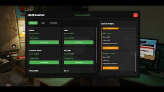 FiveM Qb-Core Black Market System