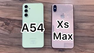 Samsung Galaxy A54 vs iPhone Xs Max
