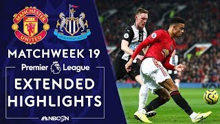 Manchester United v. Newcastle | PREMIER LEAGUE HIGHLIGHTS | 12/26/19 | NBC Sports