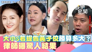 大小S若提告黃子佼、葛斯齊勝算多大？律師曝驚人結果｜三立娛樂星聞