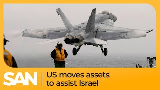 US moves assets to assist Israel; Turkey, Chechnya offer support to Palestinians