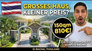 Haus in Thailand für 105.000? 🇹🇭 Pattaya I Si Racha I Rente & Auswandern Lebenshaltungskosten Check