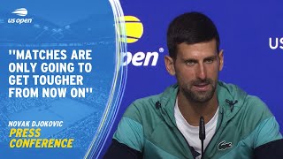 Novak Djokovic Press Conference | 2023 US Open Round 4