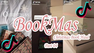 BookTok Compilation - BookMas/Christmas Book Haul Part 04