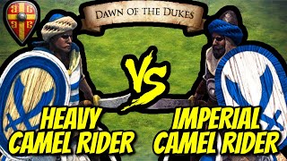 200 (Byzantines) Heavy Camel Riders vs 150 Imperial Camel Riders (Total Resources) | AoE II: DE